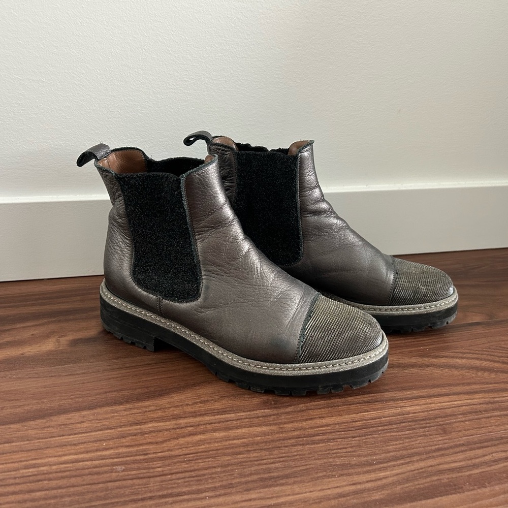 Genuine leather Ankle boots